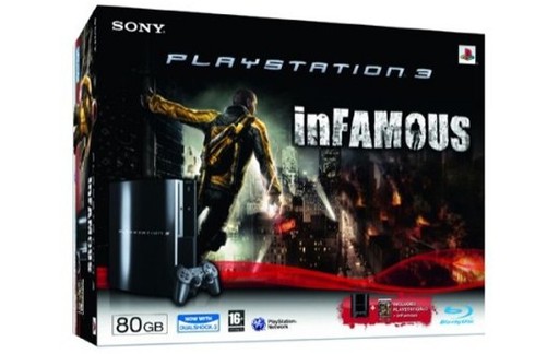 Дурная репутация - Amazon UK расскрыл PS3-inFamous бандл