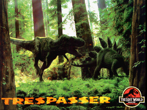 Jurassic Park: Trespasser - Динозавр от мира игр